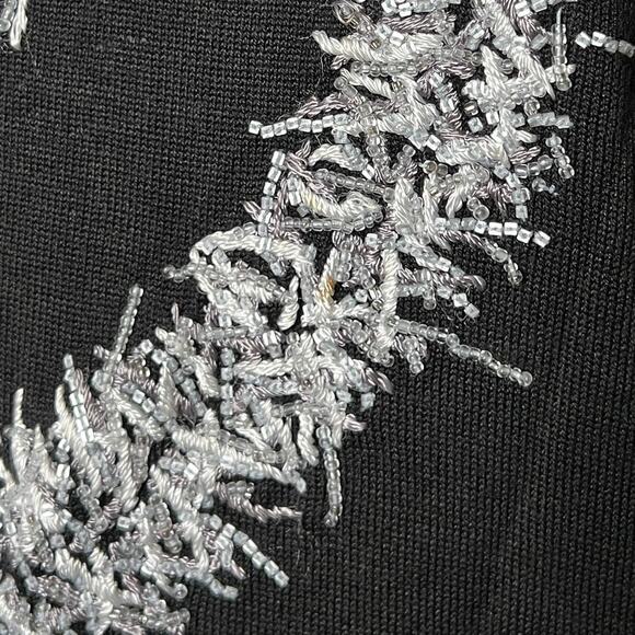 Y2K black and white heart graphic soft tunic - Picture 7 of 8